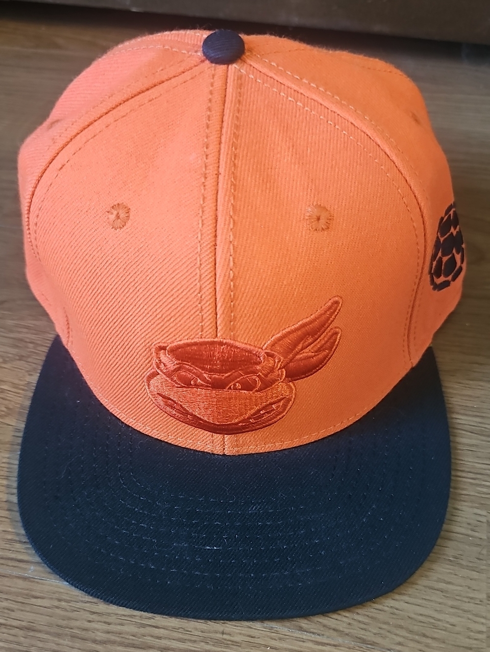 Nickelodeon Teenage Mutant Ninja Turtles 2013 SnapBack Hat Orange Black GreenCap